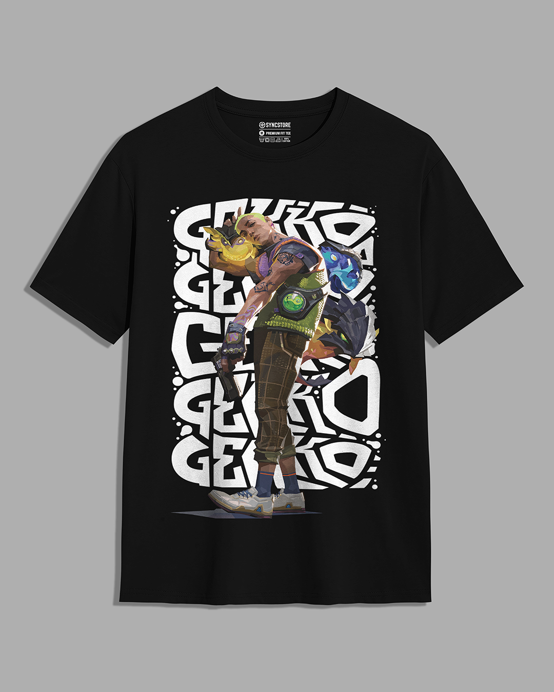 Gekko Premium Valorant Gaming Tshirt