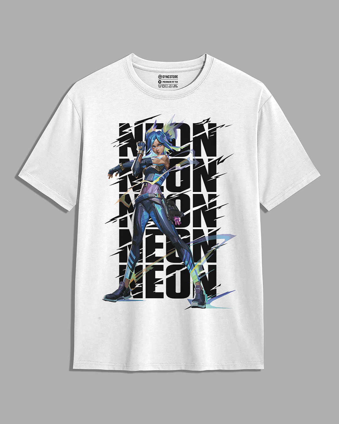 Neon Premium Valorant Gaming Tshirt