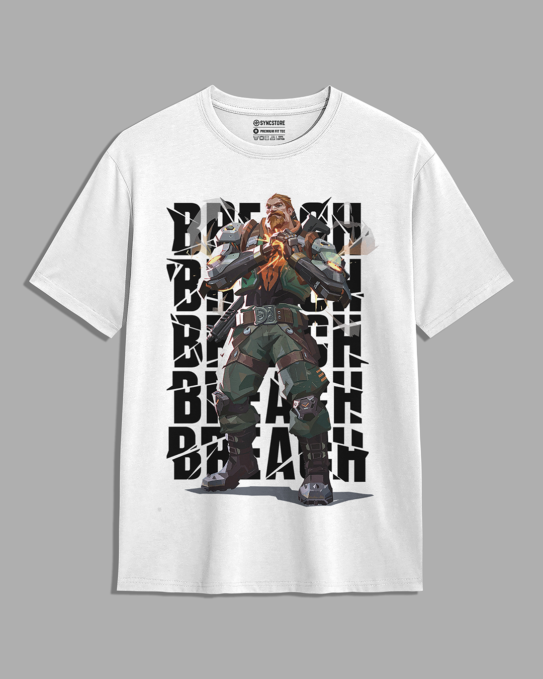 Breach Premium Valorant Gaming Tshirt