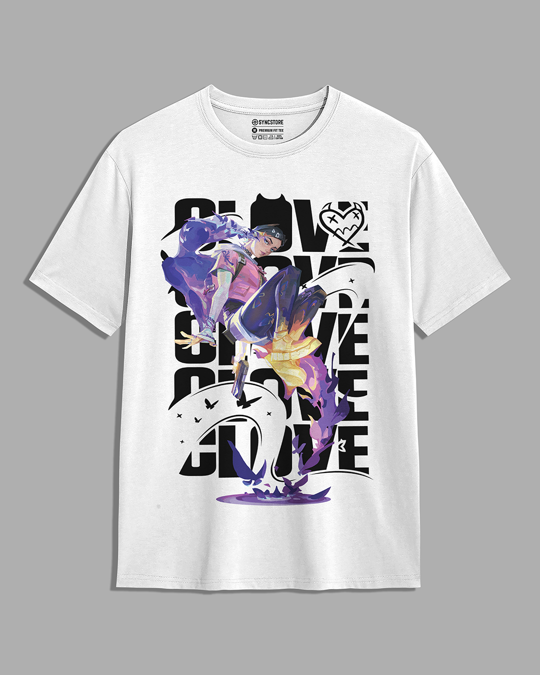 Clove Premium Valorant Gaming Tshirt