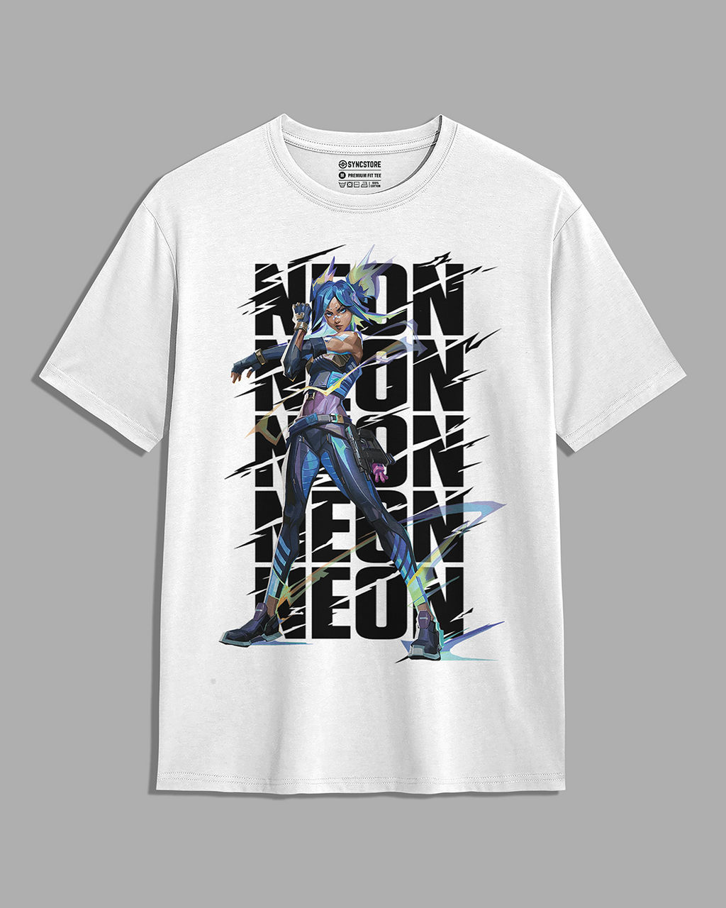 Neon Premium Valorant Gaming Tshirt