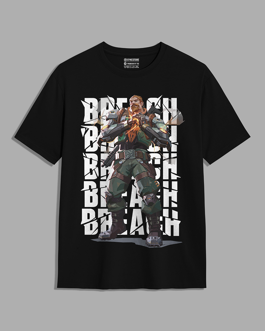 Breach Premium Valorant Gaming Tshirt