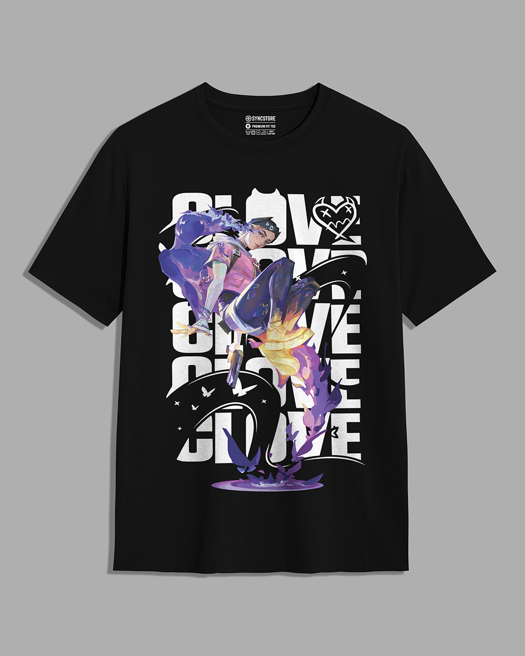 Clove Premium Valorant Gaming Tshirt