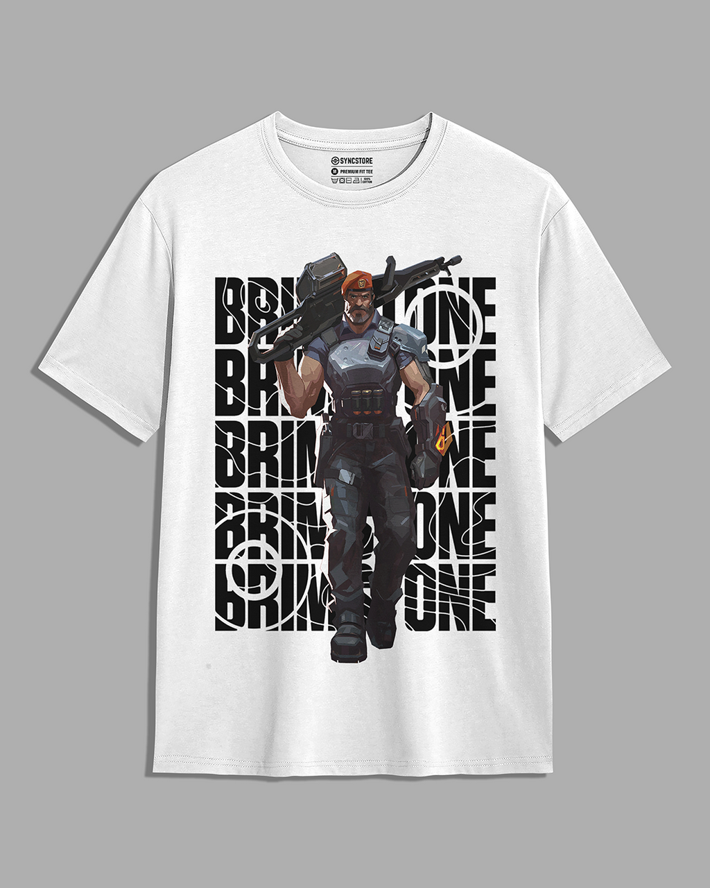 Brimstone Premium Valorant Gaming Tshirt