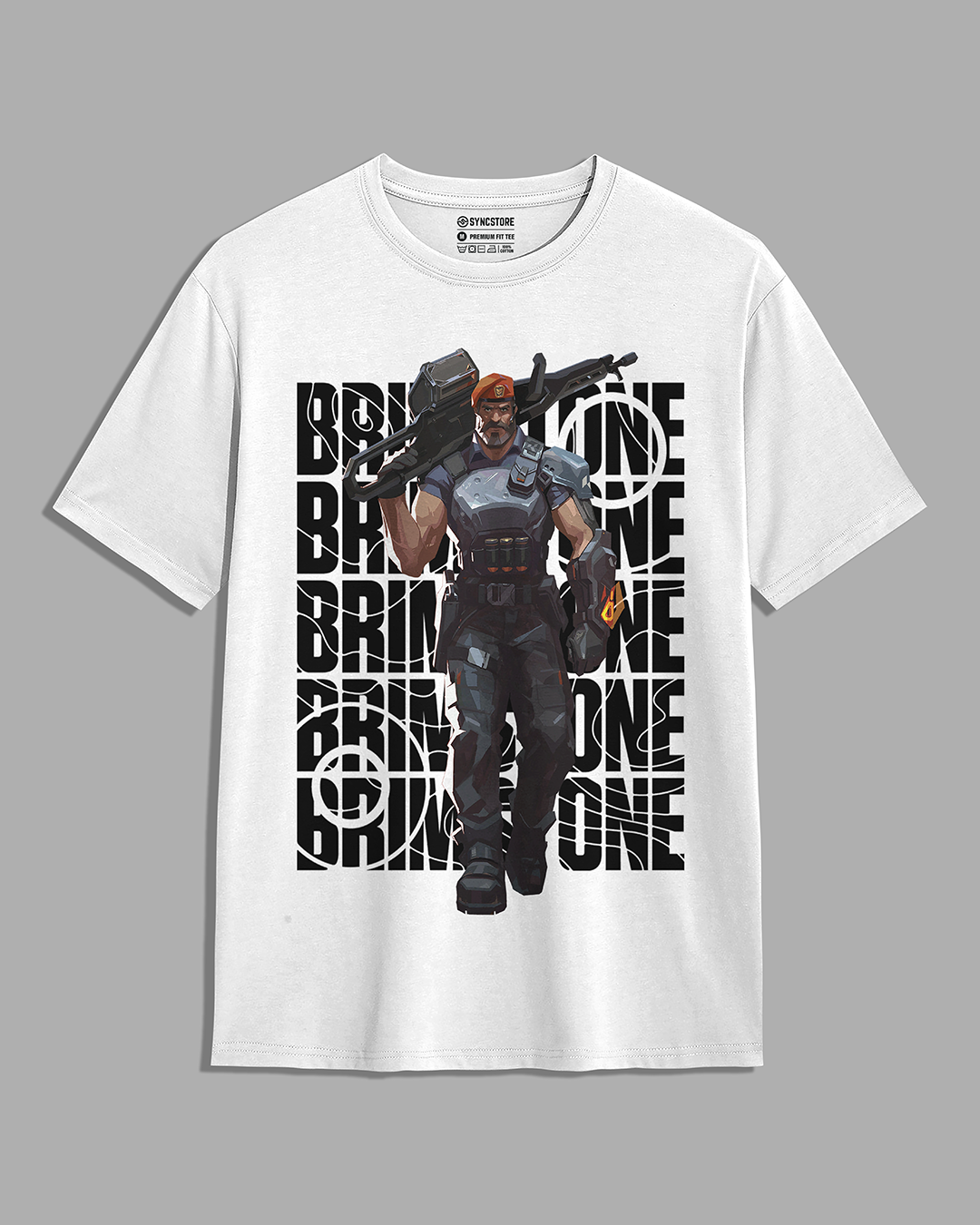 Brimstone Premium Valorant Gaming Tshirt